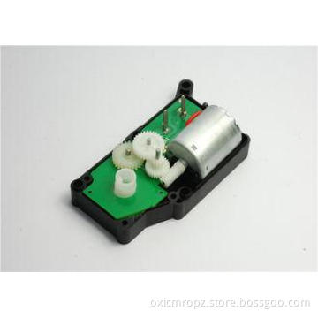 22mm 24 Voltage Micro plastic worm gear with Low Noise , 64